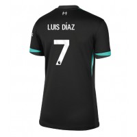 Camisa de Futebol Liverpool Luis Diaz #7 Equipamento Secundário Mulheres 2024-25 Manga Curta